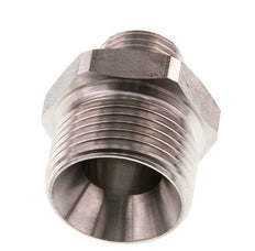 G 1'' x G 1/2'' Stainless steel Double Nipple 40 Bar