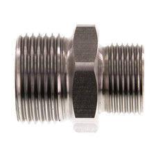 G 1'' x G 3/4'' Stainless steel Double Nipple 40 Bar