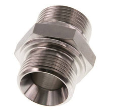 G 1'' Stainless steel Double Nipple 345 Bar - Hydraulic
