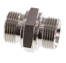 G 1'' Stainless steel Double Nipple 345 Bar - Hydraulic
