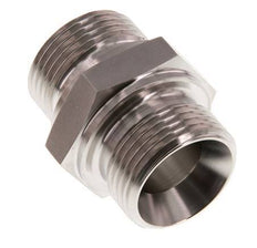 G 1'' Stainless steel Double Nipple 345 Bar - Hydraulic