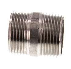 R 1'' Stainless steel Double Pipe Nipple 20 Bar DIN 2982 - 40mm
