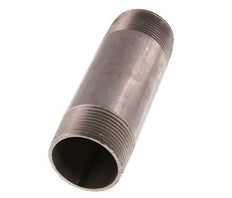 R 1 1/4'' Stainless steel Double Pipe Nipple 20 Bar DIN 2982 - 120mm