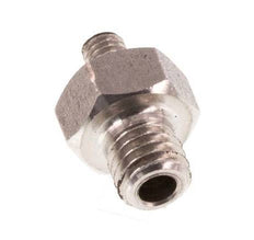 M5 x M3 Stainless steel Double Nipple 40 Bar