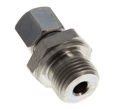 G 1/2'' Male x 10L Zinc plated Steel Straight Cutting Ring 315 Bar DIN 2353