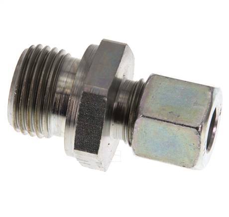 G 1/2'' Male x 10L Zinc plated Steel Straight Cutting Ring 315 Bar DIN 2353
