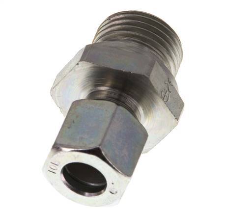G 1/2'' Male x 10L Zinc plated Steel Straight Cutting Ring 315 Bar DIN 2353