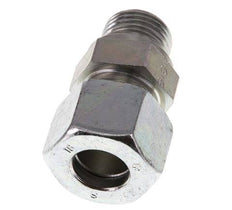G 1/2'' Male x 16S Zinc plated Steel Straight Cutting Ring 400 Bar DIN 2353
