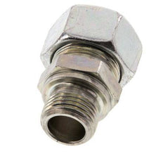 G 1/2'' Male x 18L Zinc plated Steel Straight Cutting Ring 315 Bar DIN 2353
