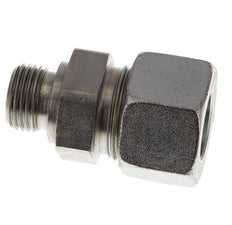 G 1/2'' Male x 20S Zinc plated Steel Straight Cutting Ring 400 Bar DIN 2353