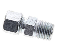 1/2'' NPT Male x 12S Zinc plated Steel Straight Cutting Ring 630 Bar DIN 2353