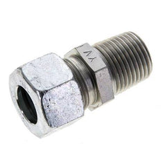 1/2'' NPT Male x 15L Zinc plated Steel Straight Cutting Ring 315 Bar DIN 2353