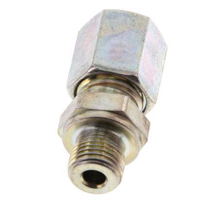 G 1/8'' Male x 6L Zinc plated Steel Straight Cutting Ring 315 Bar DIN 2353 [5 Pieces]