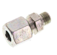 G 1/8'' Male x 8L Zinc plated Steel Straight Cutting Ring 315 Bar DIN 2353 [2 Pieces]