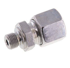 G 1/8'' Male x 10L Zinc plated Steel Straight Cutting Ring 315 Bar DIN 2353 [2 Pieces]