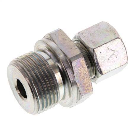 G 3/4'' Male x 12L Zinc plated Steel Straight Cutting Ring 315 Bar DIN 2353