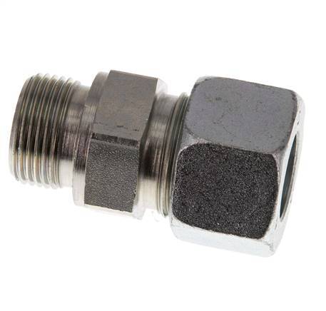 G 3/4'' Male x 20S Zinc plated Steel Straight Cutting Ring 400 Bar DIN 2353