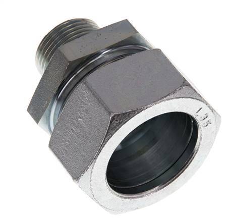 G 3/4'' Male x 35L Zinc plated Steel Straight Cutting Ring 160 Bar DIN 2353