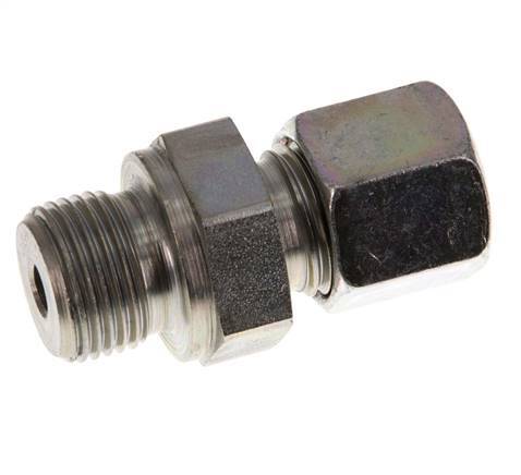 G 3/8'' Male x 8S Zinc plated Steel Straight Cutting Ring 630 Bar DIN 2353