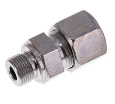 G 3/8'' Male x 14S Zinc plated Steel Straight Cutting Ring 630 Bar DIN 2353