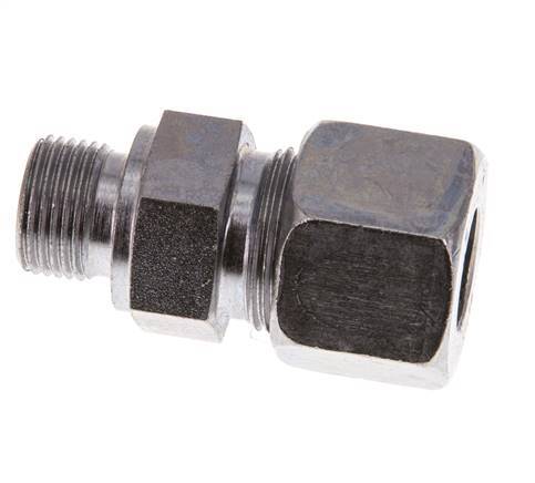 G 3/8'' Male x 14S Zinc plated Steel Straight Cutting Ring 630 Bar DIN 2353
