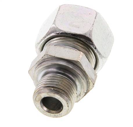 G 3/8'' Male x 15L Zinc plated Steel Straight Cutting Ring 315 Bar DIN 2353
