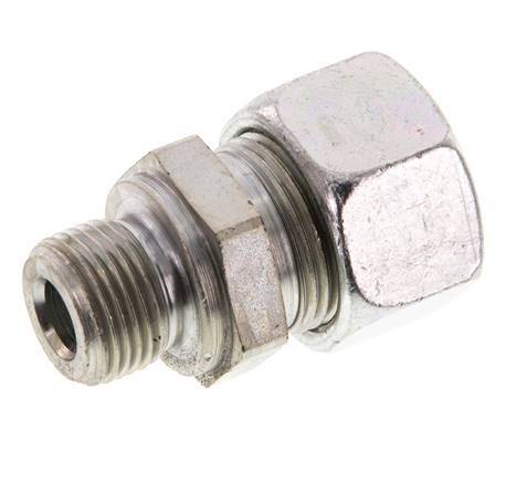 G 3/8'' Male x 15L Zinc plated Steel Straight Cutting Ring 315 Bar DIN 2353