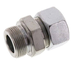 G 1 1/4'' Male x 30S Zinc plated Steel Straight Cutting Ring 400 Bar DIN 2353