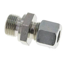 M18x1.5 Male x 10L Zinc plated Steel Straight Cutting Ring 315 Bar DIN 2353