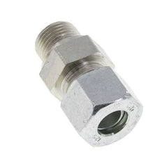 M18x1.5 Male x 12S Zinc plated Steel Straight Cutting Ring 630 Bar DIN 2353 [2 Pieces]