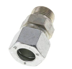 M27x2 Male x 20S Zinc plated Steel Straight Cutting Ring 400 Bar DIN 2353