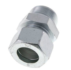 M42x2 Male x 30S Zinc plated Steel Straight Cutting Ring 400 Bar DIN 2353