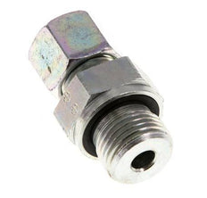 G 1/2'' Male x 10S Zinc plated Steel Straight Cutting Ring with FKM Seal 630 Bar DIN 2353