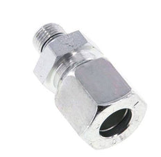 G 1/8'' Male x 10L Zinc plated Steel Straight Cutting Ring with FKM Seal 315 Bar DIN 2353
