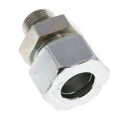 G 3/4'' Male x 25S Zinc plated Steel Straight Cutting Ring with FKM Seal 400 Bar DIN 2353