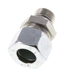 G 3/8'' Male x 15L Zinc plated Steel Straight Cutting Ring with FKM Seal 315 Bar DIN 2353