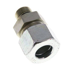 G 3/8'' Male x 16S Zinc plated Steel Straight Cutting Ring with FKM Seal 400 Bar DIN 2353