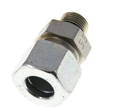 G 3/8'' Male x 16S Zinc plated Steel Straight Cutting Ring with FKM Seal 400 Bar DIN 2353