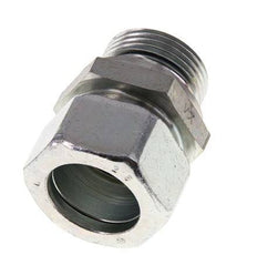 G 1'' Male x 28L Zinc plated Steel Straight Cutting Ring with FKM Seal 160 Bar DIN 2353