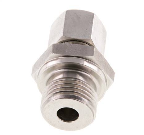 G 1/2'' Male x 10L Stainless steel Straight Cutting Ring 315 Bar DIN 2353
