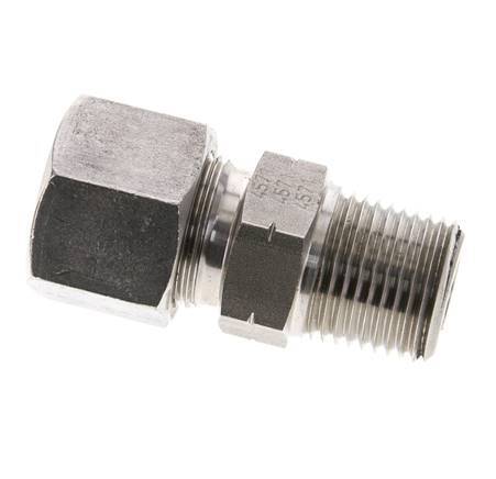 1/2'' NPT Male x 14S Stainless steel Straight Cutting Ring 630 Bar DIN 2353