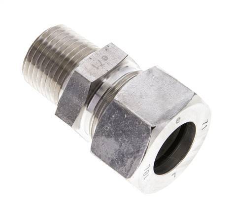 1/2'' NPT Male x 18L Stainless steel Straight Cutting Ring 315 Bar DIN 2353