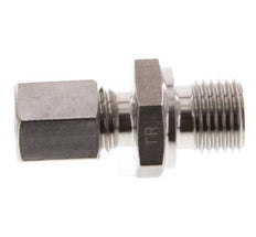 G 1/4'' Male x 6L Stainless steel Straight Cutting Ring 315 Bar DIN 2353
