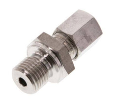 G 1/4'' Male x 6L Stainless steel Straight Cutting Ring 315 Bar DIN 2353