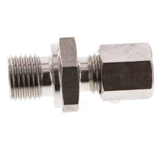 G 1/4'' Male x 6L Stainless steel Straight Cutting Ring 315 Bar DIN 2353