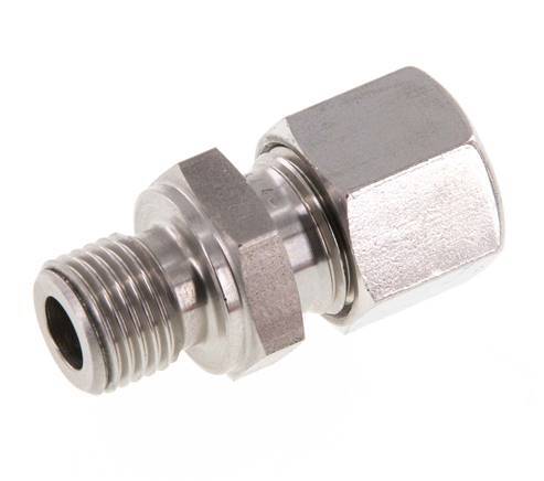 G 1/4'' Male x 10L Stainless steel Straight Cutting Ring 315 Bar DIN 2353