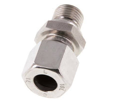 G 1/4'' Male x 10L Stainless steel Straight Cutting Ring 315 Bar DIN 2353