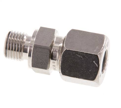 G 1/4'' Male x 10S Stainless steel Straight Cutting Ring 630 Bar DIN 2353