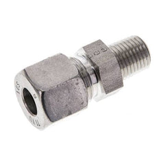 1/4'' NPT Male x 10S Stainless steel Straight Cutting Ring 630 Bar DIN 2353