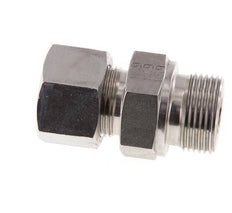 G 3/4'' Male x 16S Stainless steel Straight Cutting Ring 400 Bar DIN 2353